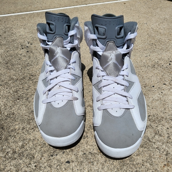 Air Jordan 6 Retro 'Cool Grey' Basketball Athletic Sneakers Size 12 - Picture 1 of 9